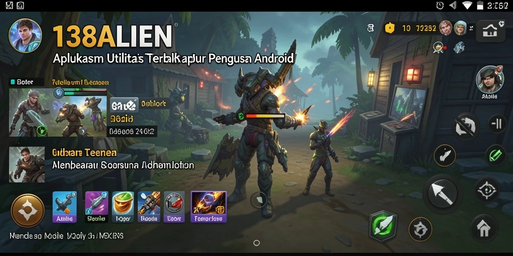 Tampilan antarmuka pengguna 138ALIEN yang intuitif dan menarik.