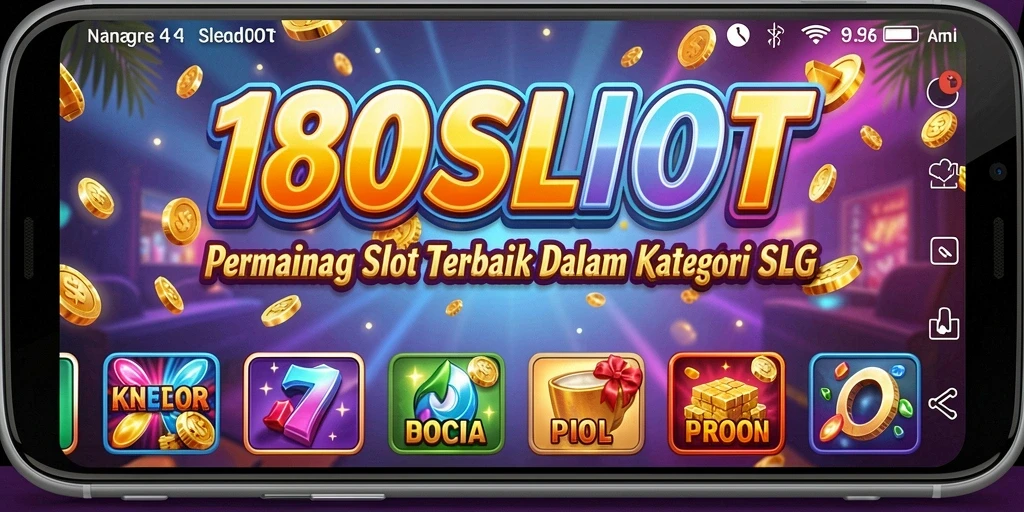 Tampilan gameplay seru <strong>180SLOT</strong> dengan berbagai slot menarik.