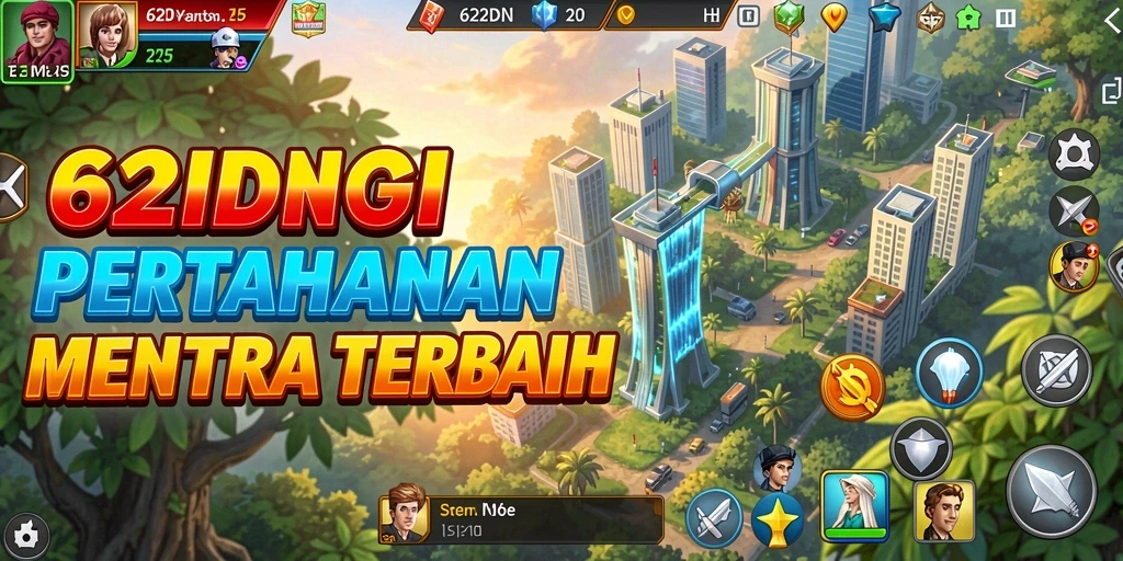 Gameplay intens menara pertahanan yang mendebarkan.