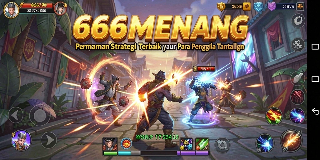 Tampilan gameplay menarik dari 666MENANG dengan elemen strategi.