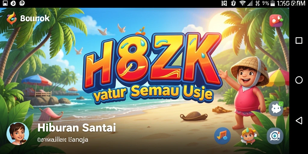 Screenshot gameplay 8ZK menunjukkan keseruan bermain dengan teman.