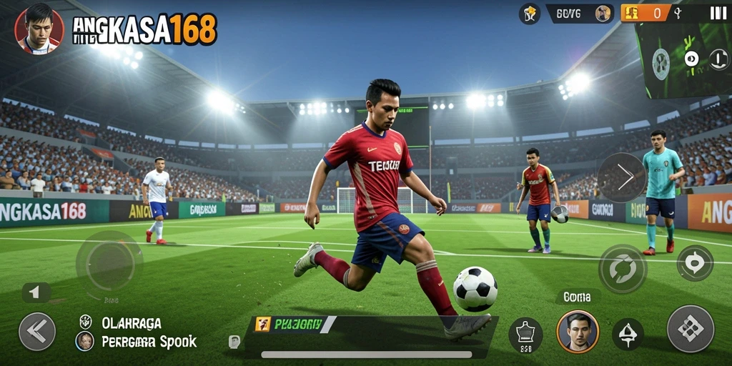 Tampilan gameplay <strong>ANGKASA168</strong> yang dinamis dan kompetitif.