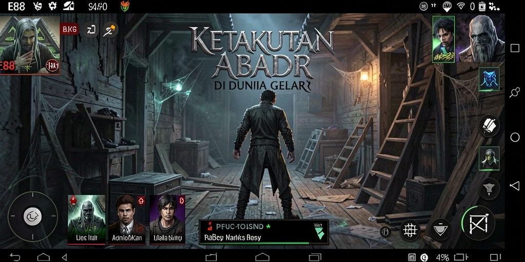 Tampilan mendebarkan dari gameplay E88 yang penuh ketegangan.