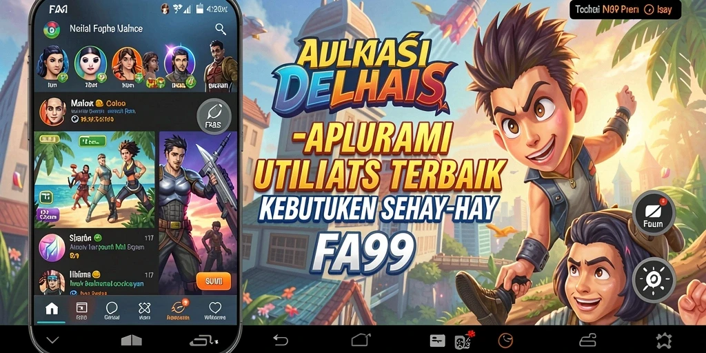 Tampilan intuitif dan fungsionalitas aplikasi FA99 dalam mengatur tugas.