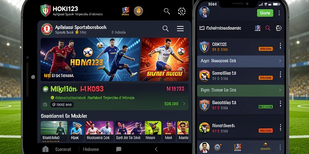 Tampilan menarik dari gameplay taruhan di HOKI123.