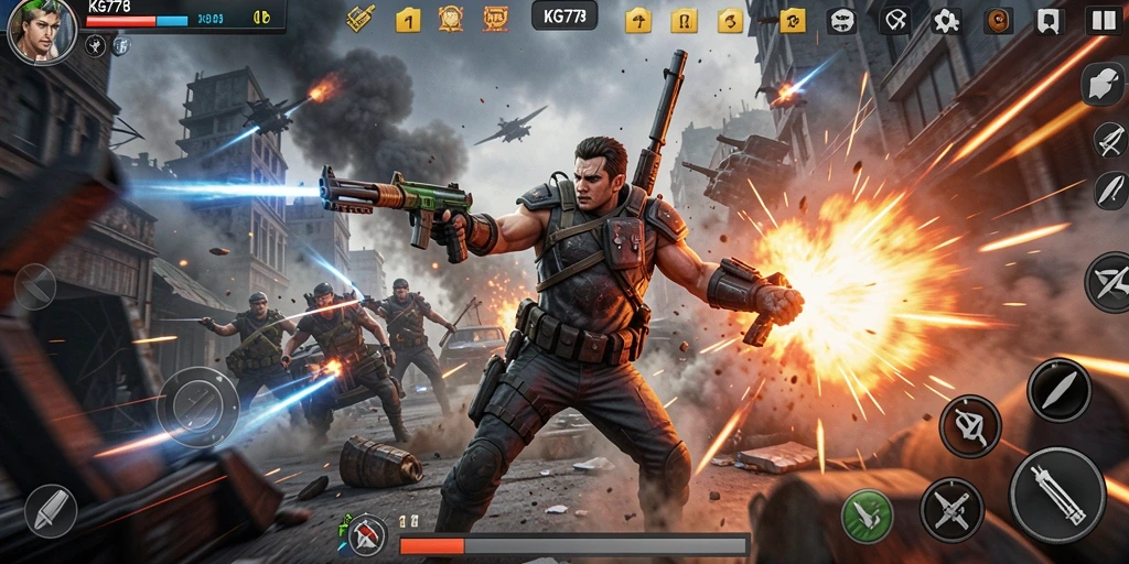 Gameplay intens dengan pertarungan seru di KG778.