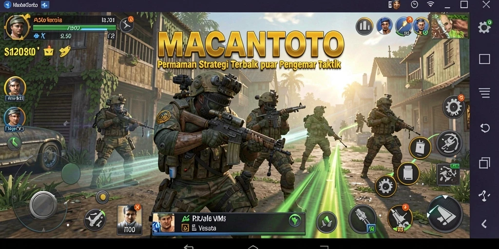 Tampilan gameplay <strong>MACANTOTO</strong> dengan berbagai strategi yang menarik.