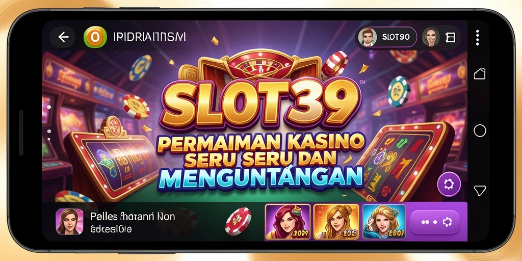 Screenshot gameplay SLOT39 yang menarik dengan grafis slot yang menawan.