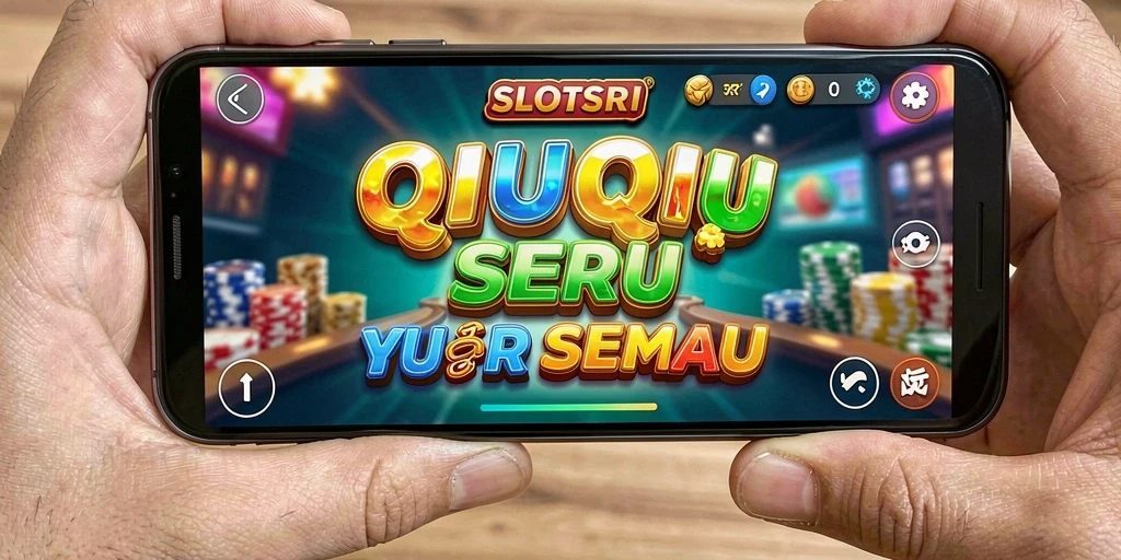 Tampilan utama gameplay QiuQiu di SLOTSRI yang menarik.