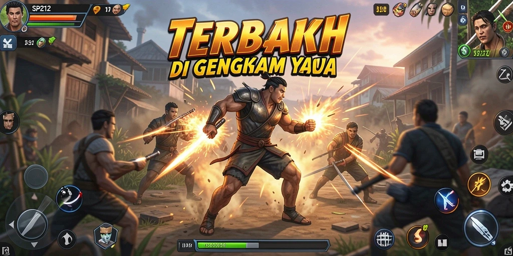 Tampilan gameplay SP212 menampilkan aksi pertarungan yang seru dan mendebarkan.