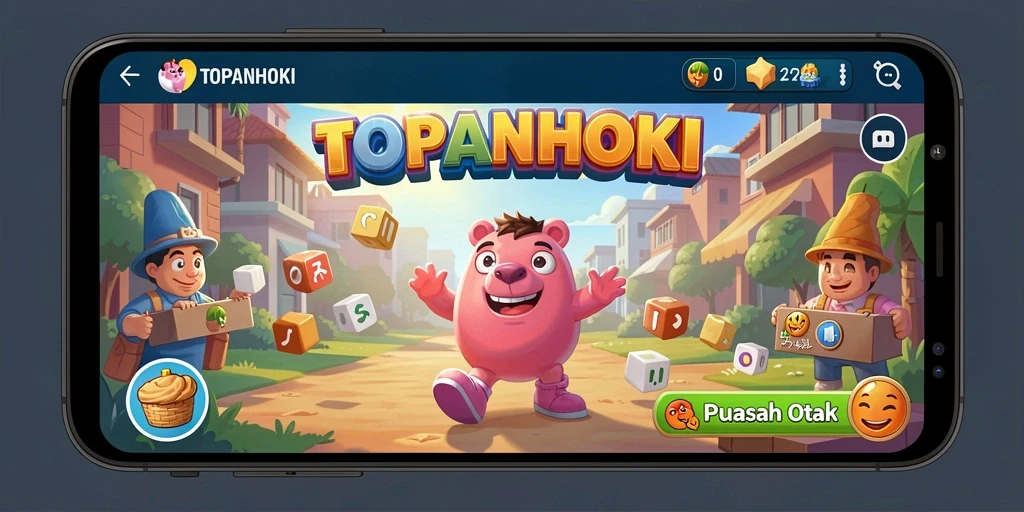 Tampilan gameplay <strong>TOPANHOKI</strong> yang menarik dan penuh tantangan.