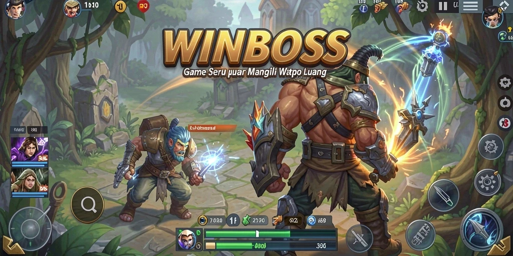 Tangkapan layar gameplay WINBOSS yang mengasyikkan dan penuh warna.